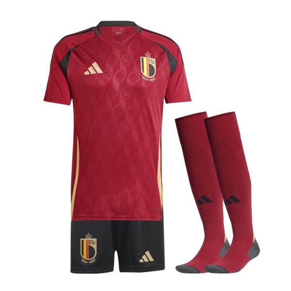 Kit Niños Bélgica Primera Equipación 2024