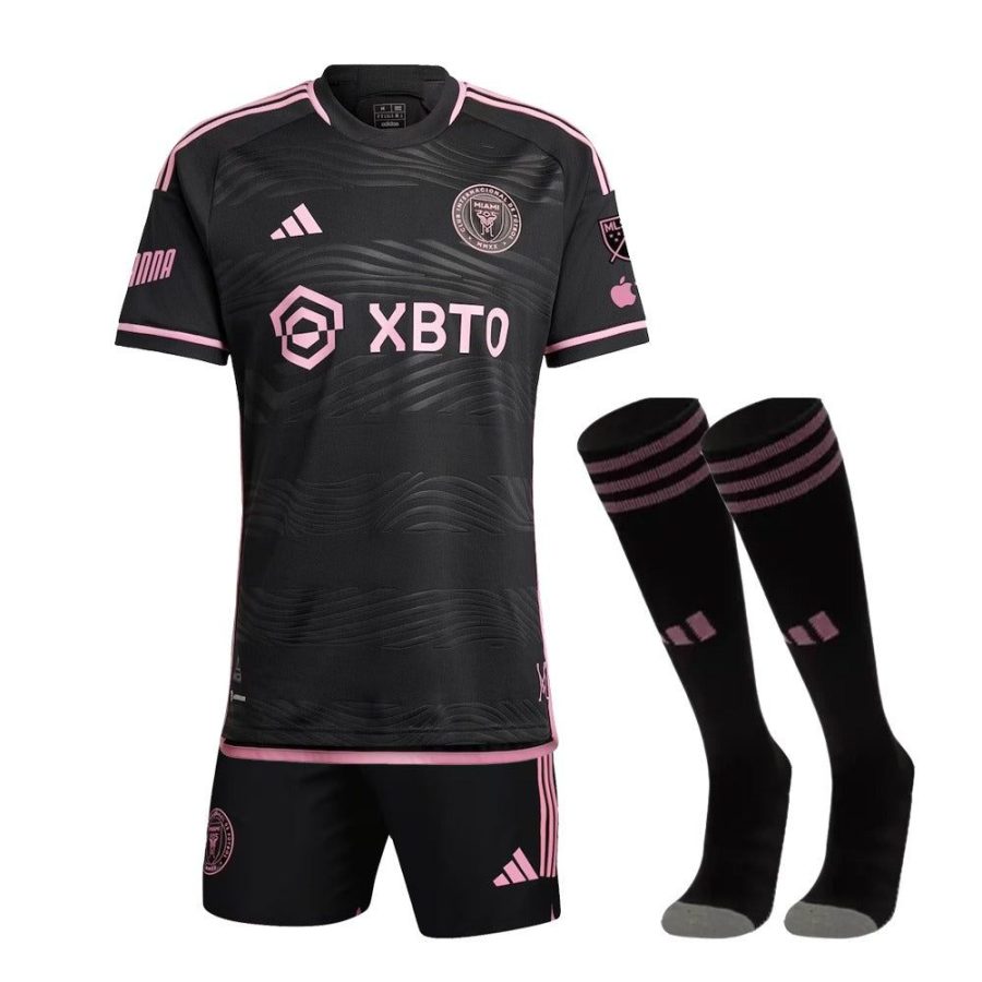 KIT NIÑOS INTER MIAMI SEGUNDA EQUIPACIÓN 2023-2024