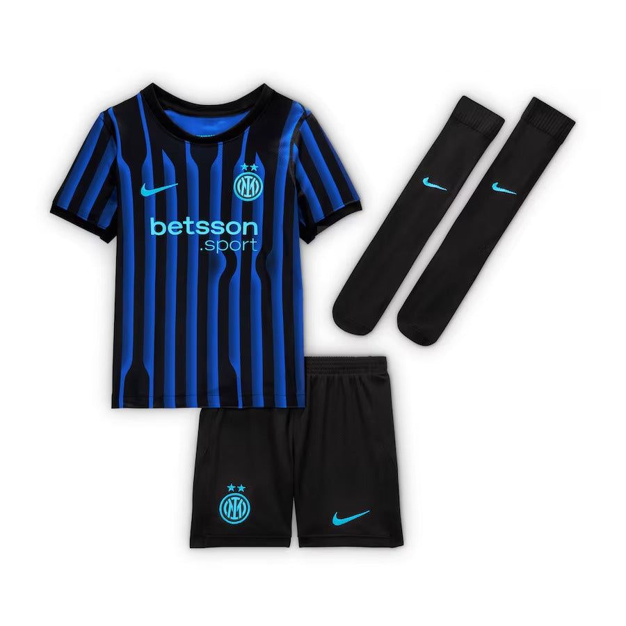 KIT NIÑOS INTER MILAN PRIMERA EQUIPACIÓN 2025-2026