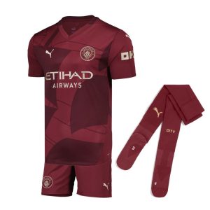 Kit enfant Manchester City Third 2024-2025