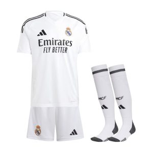 KIT NIÑOS REAL MADRID PRIMERA EQUIPACIÓN 2024-2025