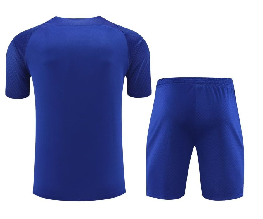 Kit entrenamiento FC Barcelona azul temporada 2023 2024