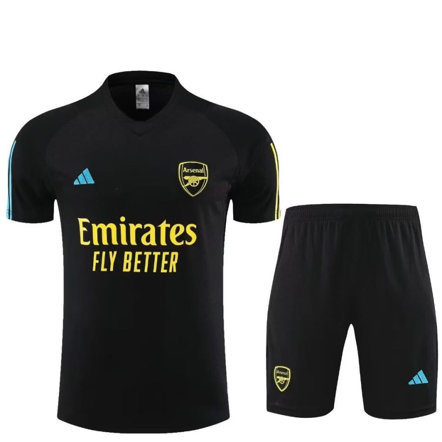 KIT ENTRENAMIENTO ARSENAL NEGRO 20232024