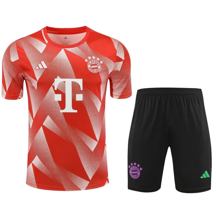 KIT ENTRENAMIENTO BAYERN MUNICH ROJO 2 20232024