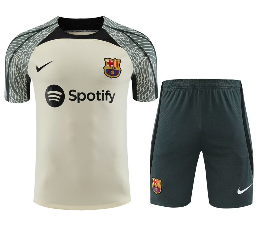 KIT ENTRENAMIENTO FC BARCELONA BLANCO 20232024