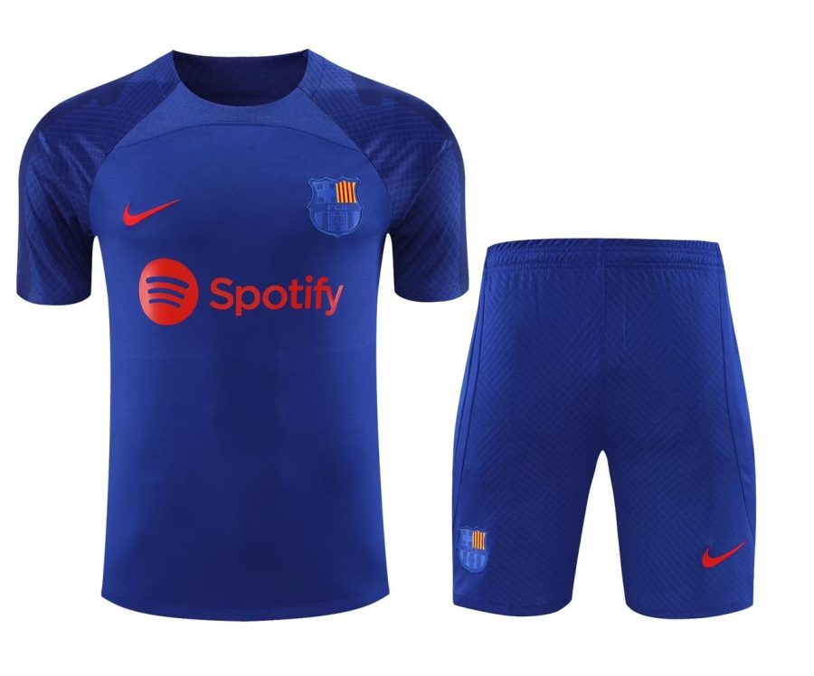 KIT ENTRENAMIENTO FC BARCELONA AZUL 2 20232024