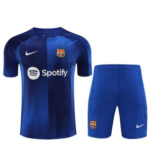 KIT ENTRENAMIENTO FC BARCELONA AZUL 3 20232024