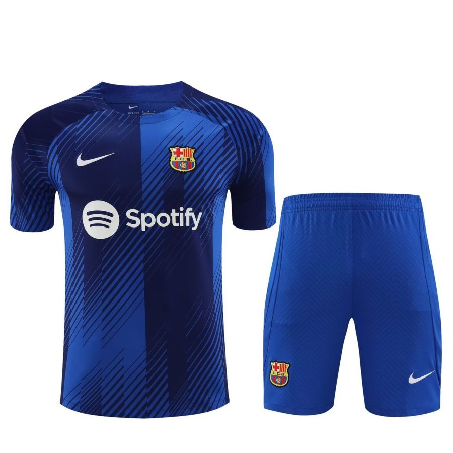 KIT ENTRENAMIENTO FC BARCELONA AZUL 3 20232024