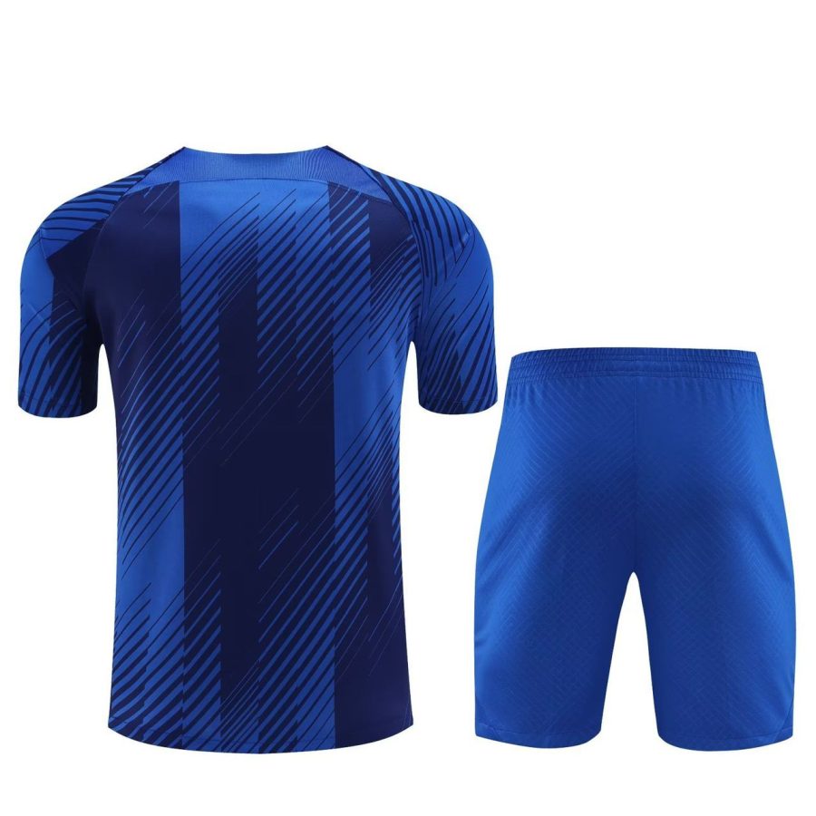 Kit entrenamiento FC Barcelona azul temporada 2023 2024 equipación de entrenamiento
