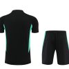 Kit entrenamiento Manchester United negro temporada 2023 2024 equipación de entrenamiento fútbol