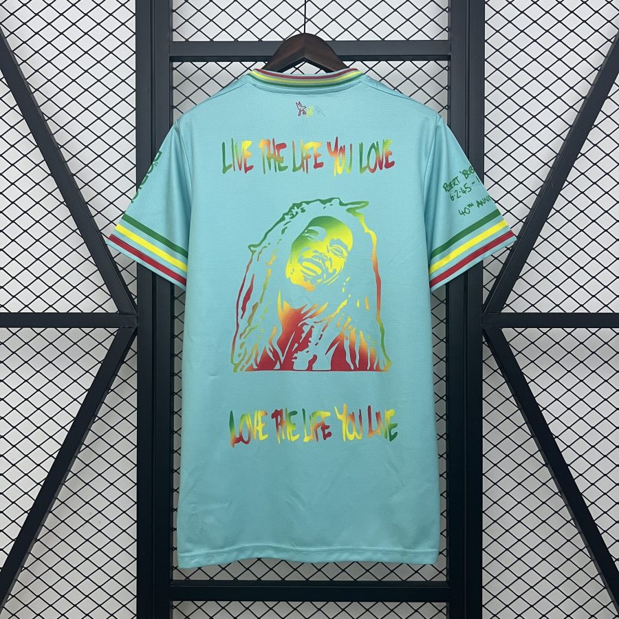 Camiseta Ajax Ámsterdam edición especial Bob Marley temporada 2025 2026