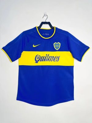 CAMISETA BOCA JUNIORS PRIMERA EQUIPACIÓN 20002001