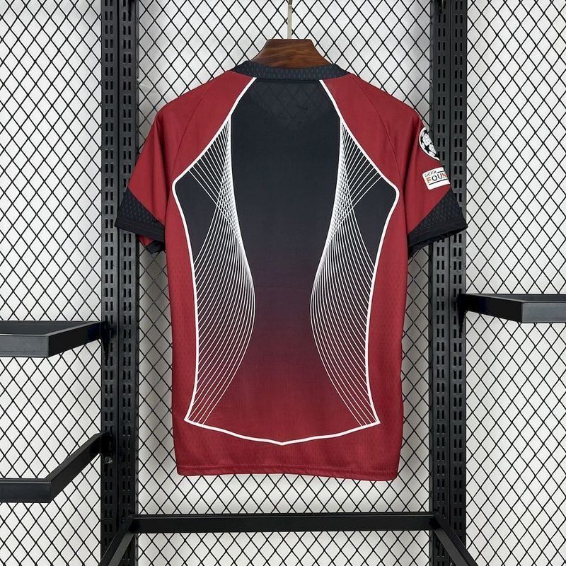 camiseta concept roja del FC Barcelona temporada 2025 2026 equipación de fútbol