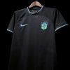 Camiseta de fútbol Brasil concept negro temporada 2025 2026