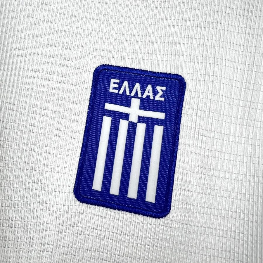 Maillot de foot Grèce domicile 2026 avec écusson Hellas