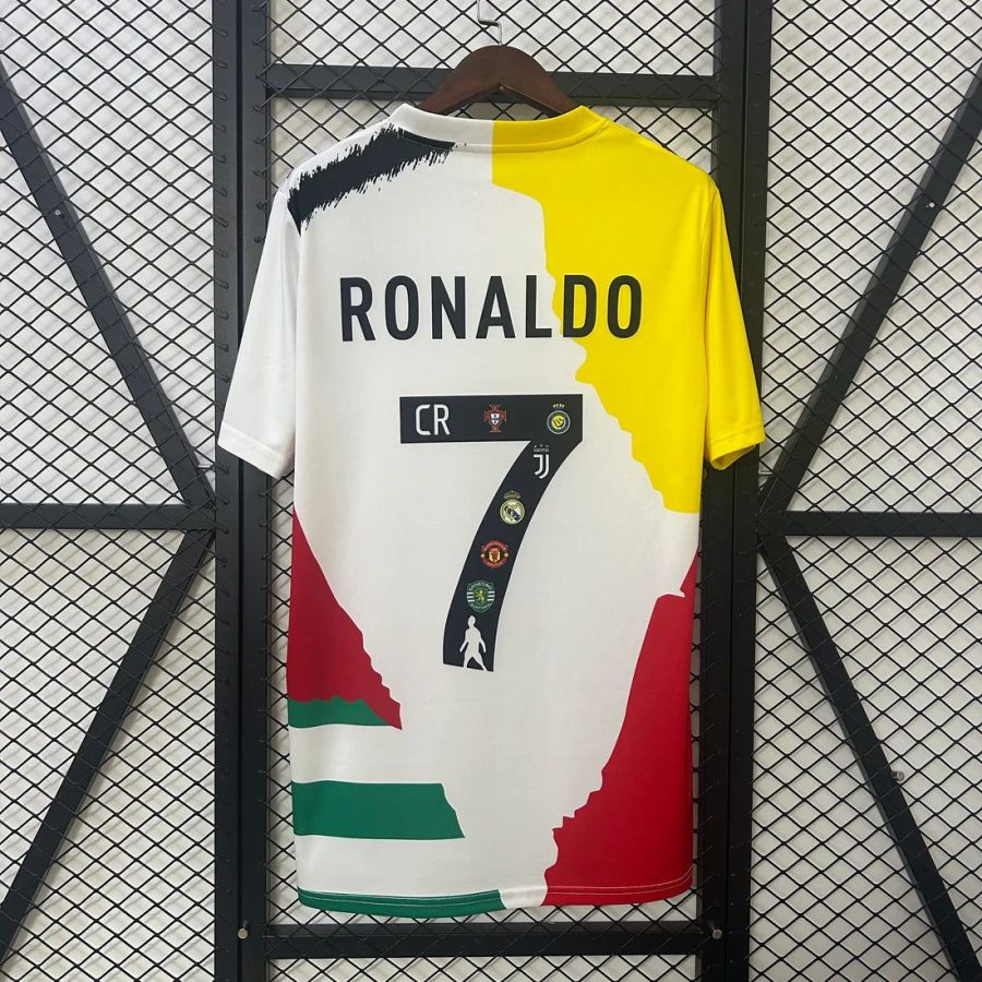 Maillot de football concept édition CR7 style Ronaldo pour supporter