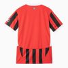 maillot-domicile-ac-milan-saison-2024-2025-rouge-et-noir-officiel maillot domicile AC Milan saison 2024 2025 rouge et noir officiel