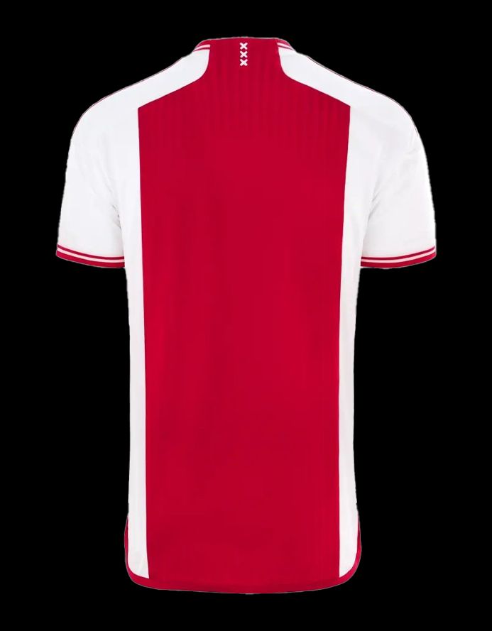maillot domicile Ajax Amsterdam saison 2023 2024 tenue officielle rouge et blanc