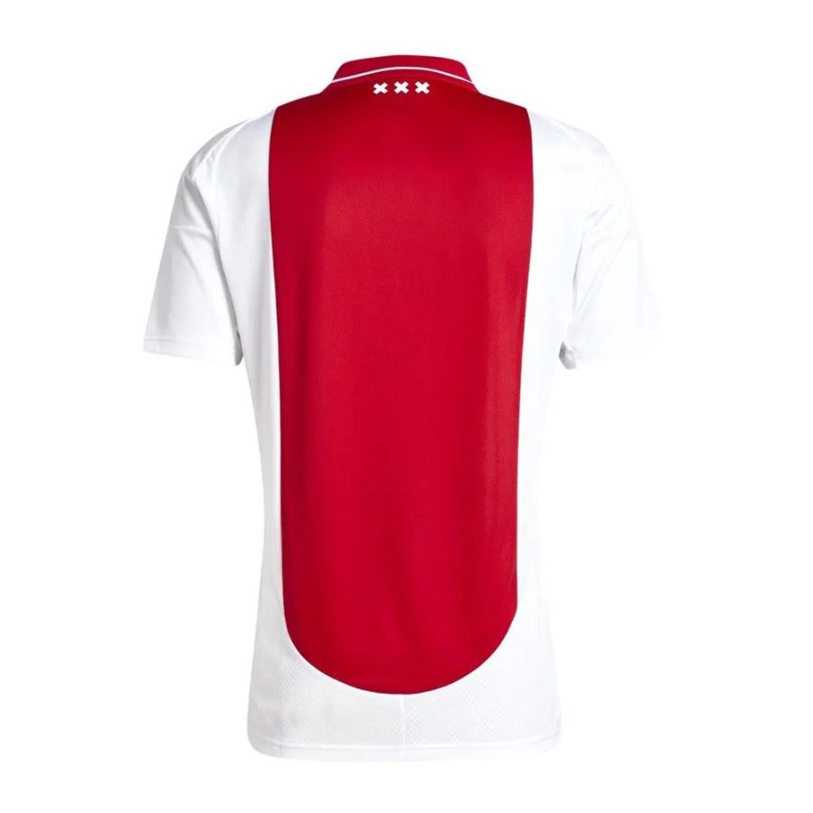 maillot-domicile-ajax-amsterdam-saison-2024-2025-tenue-officielle Camiseta primera equipación Ajax Ámsterdam temporada 2024 2025 equipación oficial