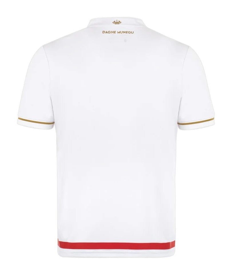 camiseta primera equipación AS Monaco temporada 2025 2026 equipación oficial fútbol roja y blanca