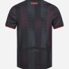 camiseta primera equipación Bayer Leverkusen temporada veinte veinticinco veinte veintiséis roja y negra