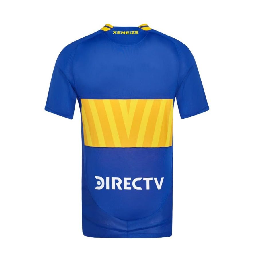 camiseta primera equipación Boca Juniors temporada dos mil veinticuatro dos mil veinticinco azul y amarillo