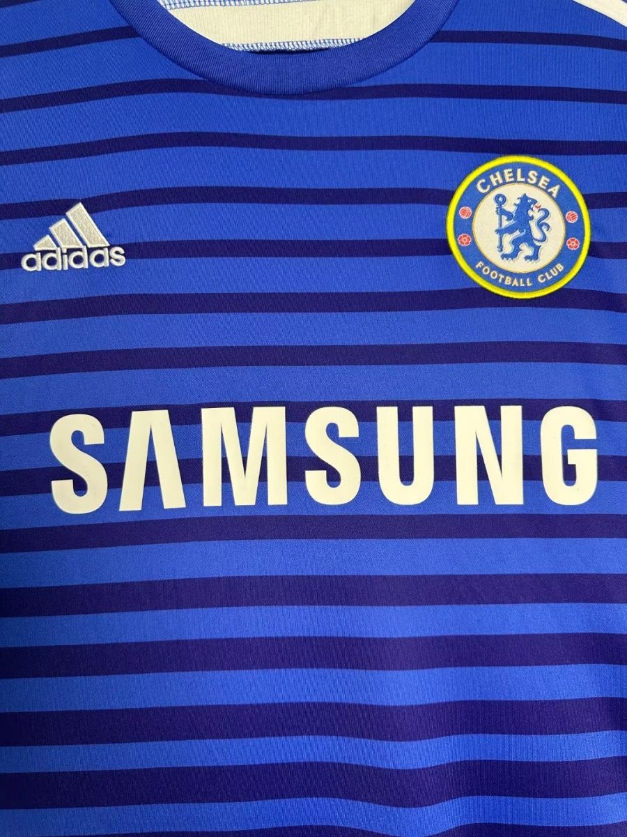 maillot-domicile-chelsea-fc-saison-2014-2015-bleu-officiel Maillot domicile Chelsea FC saison 2014 2015 bleu officiel