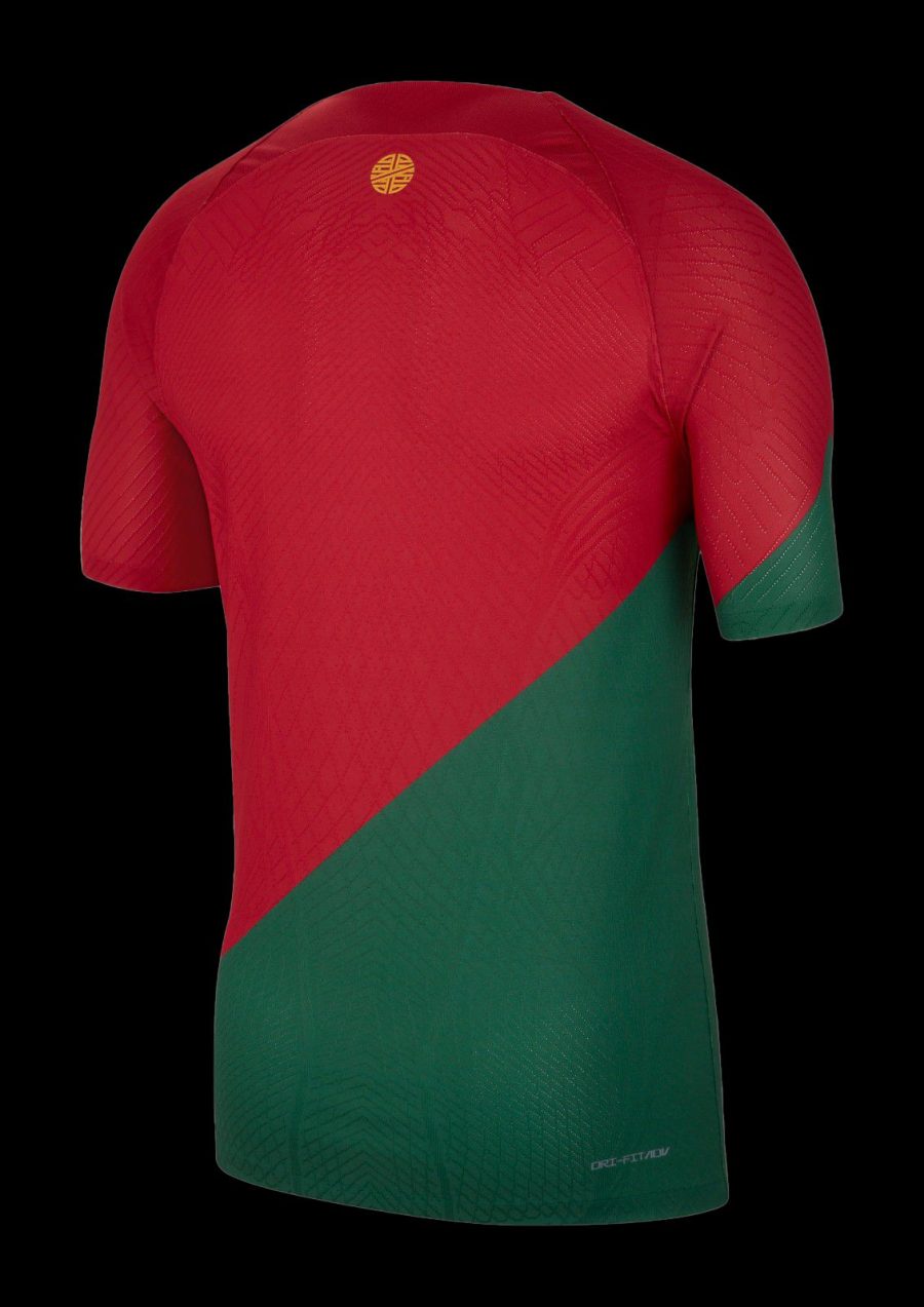 maillot-domicile-du-portugal-rouge-et-vert-coupe-du-monde-au-qatar-2022 Maillot domicile du Portugal rouge et vert Coupe du Monde au Qatar 2022