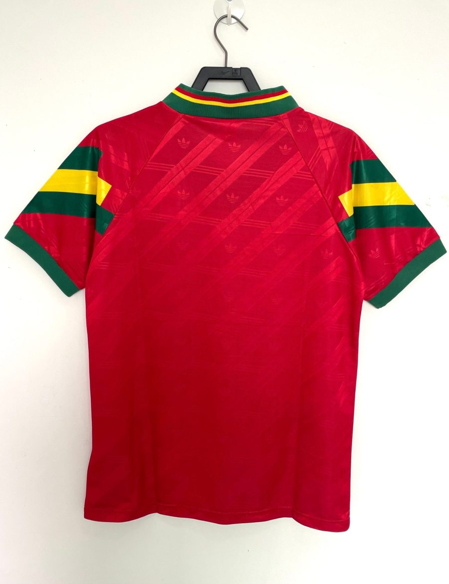 camiseta primera equipación de Portugal temporada mil novecientos noventa y dos