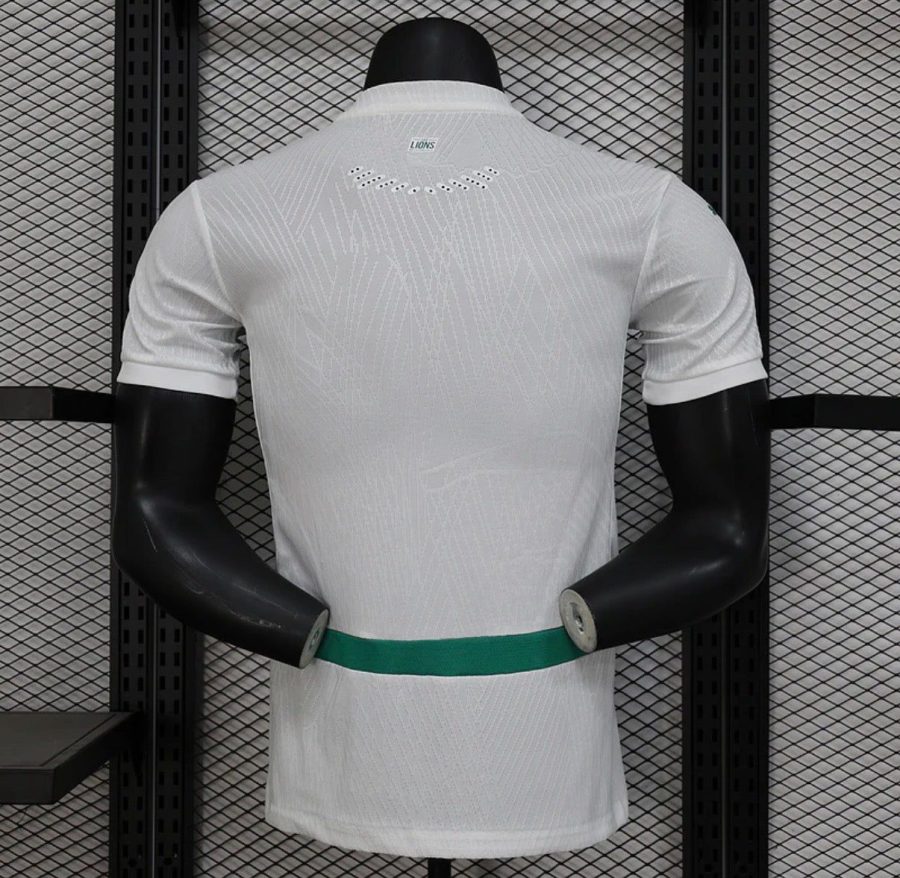 Camiseta primera equipación de Senegal versión jugador 2025 atuendo oficial de los Leones de la Teranga
