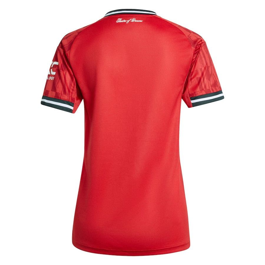 Maillot domicile femme Manchester United saison 2025 2026 rouge