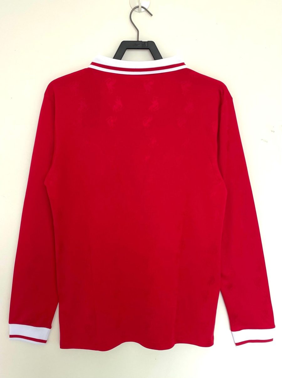 Maillot domicile Liverpool FC manches longues saison 1996 1997 vintage