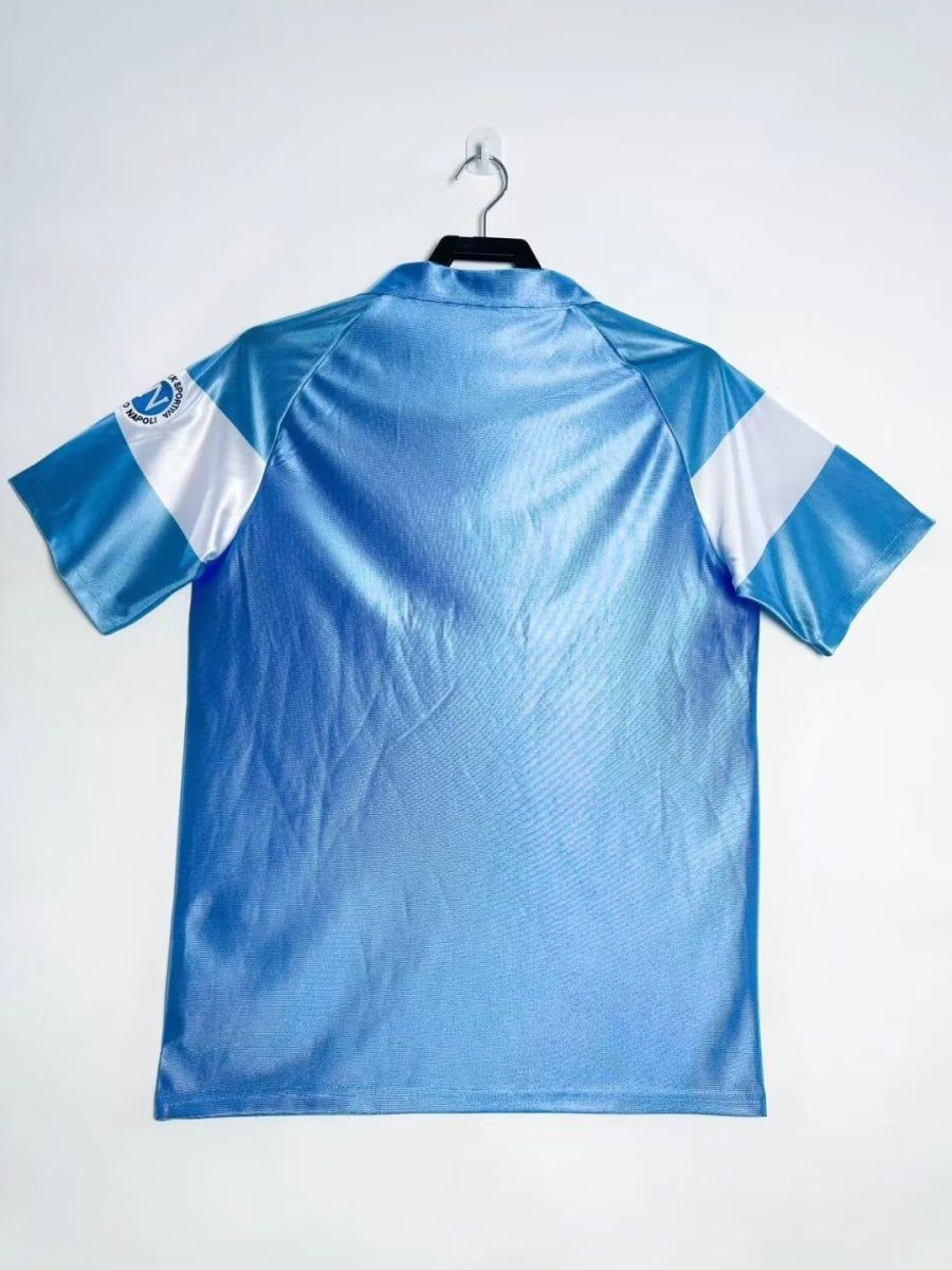 camiseta primera equipación Nápoles temporada 1990 1991 vintage