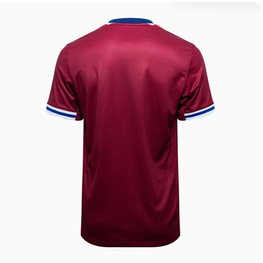 maillot-domicile-norvege-2024-rouge-de-l-equipe-nationale-de-football maillot domicile Norvège 2024 rouge de l équipe nationale de football