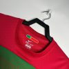 maillot domicile Portugal saison 2010 rouge et vert