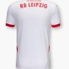 maillot-domicile-rb-leipzig-saison-2024-2025-rouge-et-blanc Camiseta primera equipación RB Leipzig temporada 2024 2025 roja y blanca