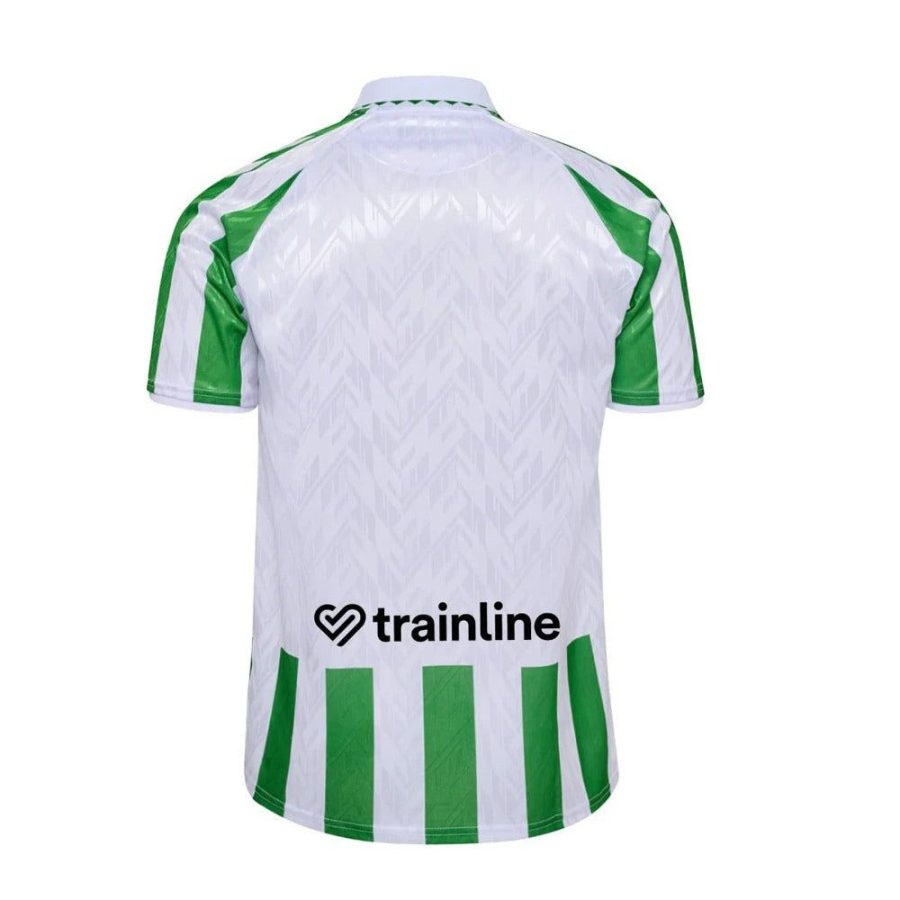 maillot-domicile-real-betis-saison-vingt-vingt-quatre-vingt-vingt-cinq-vert-et-blanc-officiel Camiseta primera equipación Real Betis temporada veinte veinticuatro veinte veinticinco verde y blanca oficial