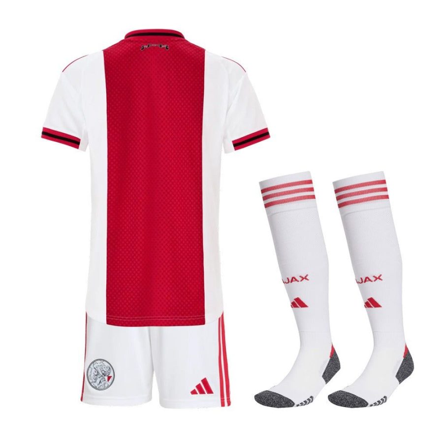 maillot-enfant-ajax-amsterdam-domicile-saison-deux-mille-vingt-cinq-deux-mille-vingt-six Camiseta niños Ajax Amsterdam primera equipación temporada dos mil veinticinco dos mil veintiséis