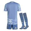 camiseta niños Ajax Amsterdam segunda equipación temporada 2024-2025 con pantalón corto y calcetines