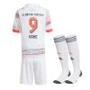 maillot-enfant-bayern-munich-exterieur-saison-2025-2026-avec-short-et-chaussettes camiseta niños Bayern Múnich segunda equipación temporada 2025 2026 con pantalón corto y calcetines