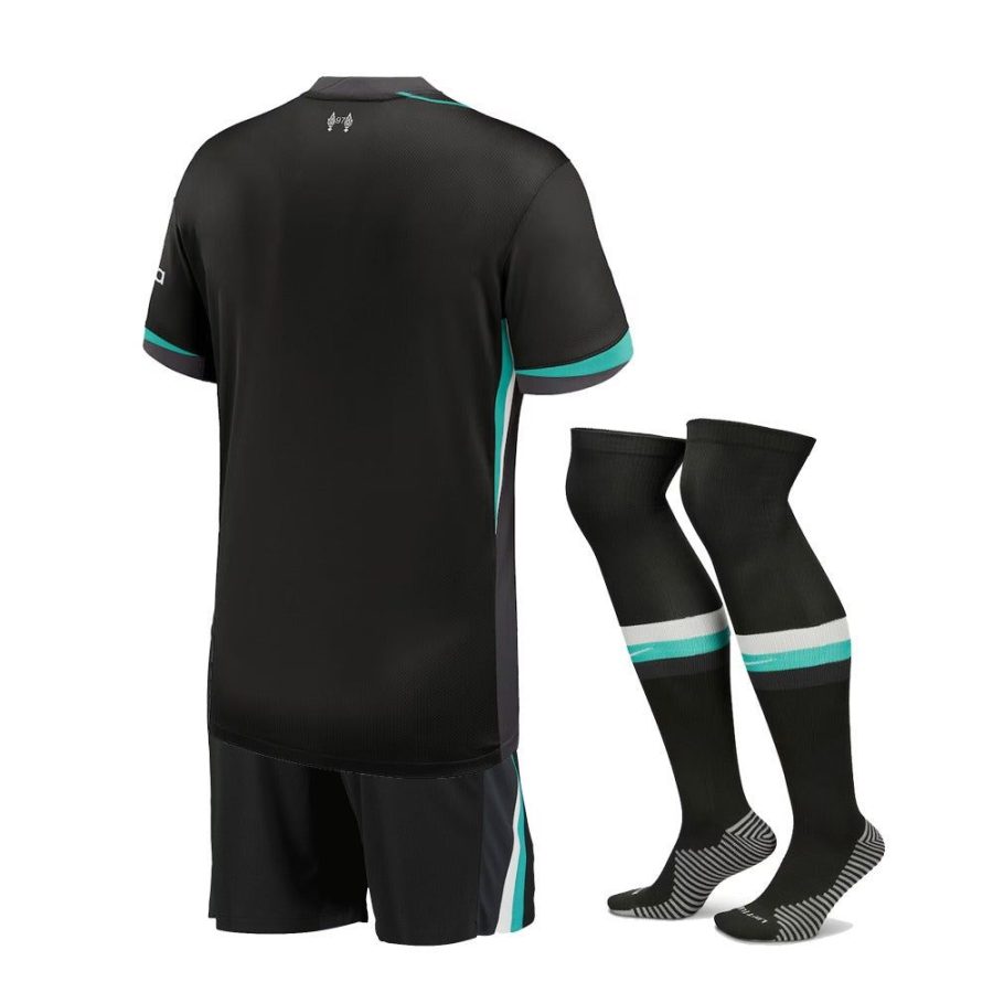 maillot-enfant-liverpool-exterieur-saison-2024-2025-avec-short-et-chaussettes Maillot enfant Liverpool extérieur saison 2024 2025 avec short et chaussettes