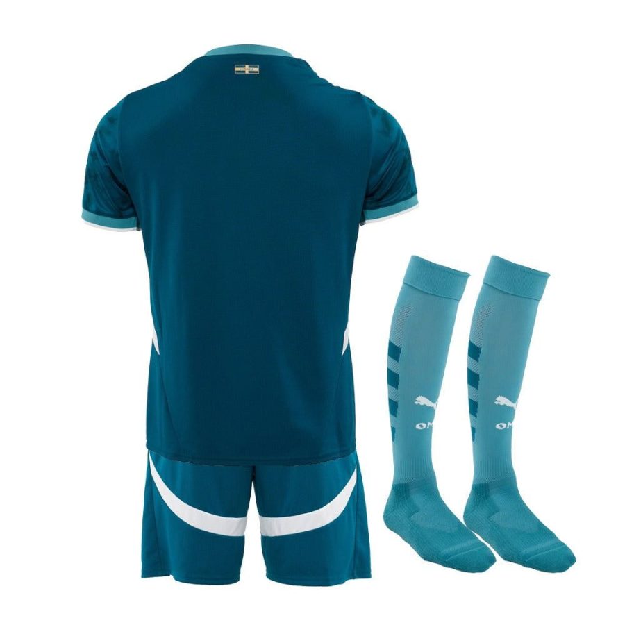 camiseta niños Olympique de Marseille segunda equipación temporada 2024 2025