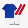 maillot-equipe-de-france-enfant-domicile-saison-deux-mille-vingt-quatre-tenue-officielle maillot équipe de france enfant domicile saison deux mille vingt quatre tenue officielle