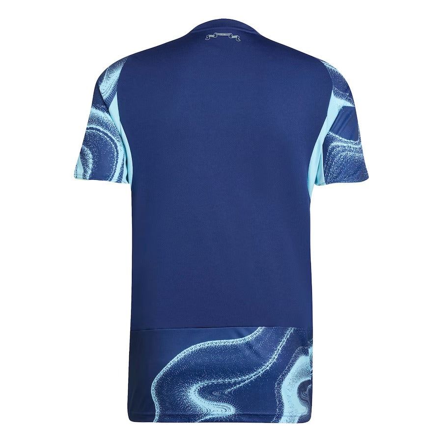 maillot-exterieur-ajax-amsterdam-saison-2025-2026-tenue-de-football-officielle camiseta segunda equipación Ajax Ámsterdam temporada 2025 2026 equipación de fútbol oficial