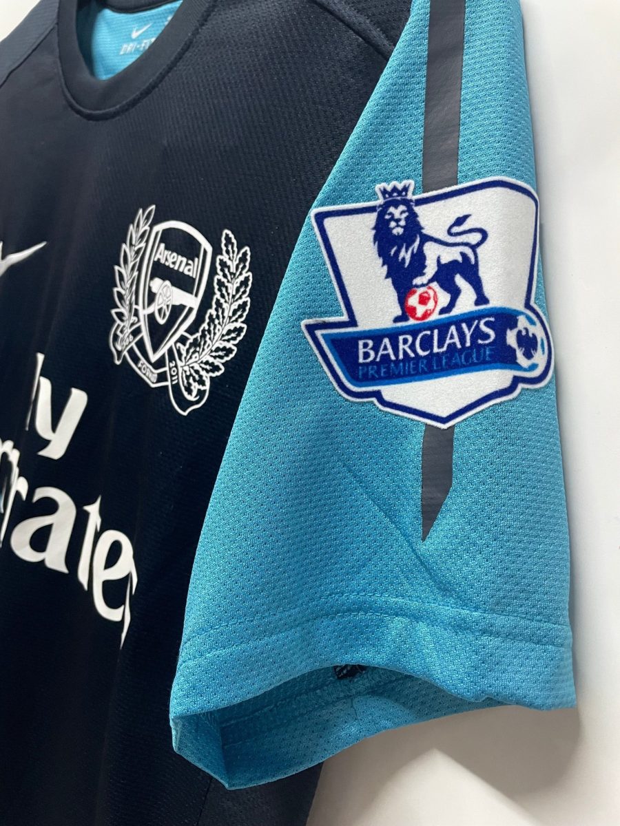 Camiseta segunda equipación Arsenal FC temporada dos mil once dos mil doce