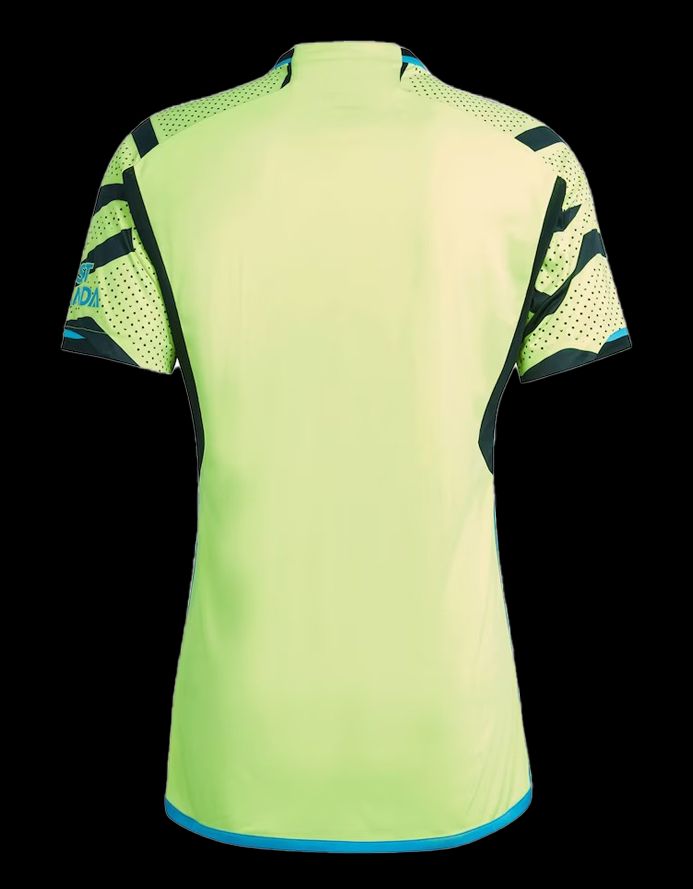maillot-exterieur-arsenal-saison-2023-2024-tenue-officielle-adidas-rouge-et-noir camiseta segunda equipación Arsenal temporada 2023 2024 equipación oficial adidas roja y negra