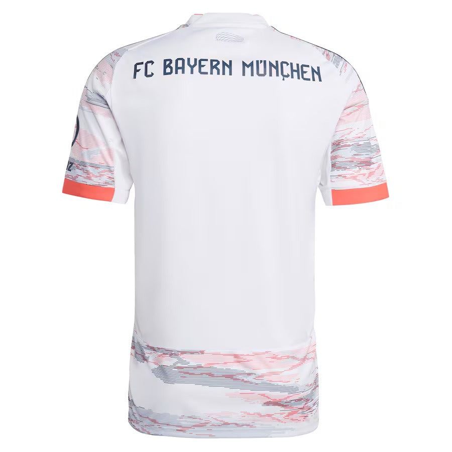 maillot-exterieur-bayern-munich-saison-deux-mille-vingt-cinq-deux-mille-vingt-six-tenue-officielle camiseta segunda equipación Bayern Múnich temporada dos mil veinticinco dos mil veintiséis equipación oficial