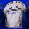 maillot-exterieur-boca-juniors-saison-2024-2025-bleu-et-jaune camiseta segunda equipación Boca Juniors temporada 2024 2025 azul y amarilla