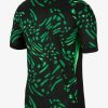 Maillot extérieur du Nigeria saison 2024 tenue de football verte et blanche