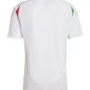 maillot-exterieur-equipe-d-italie-saison-2024-tenue-football-bleu Segunda equipación selección de Italia temporada 2024 camiseta de fútbol azul